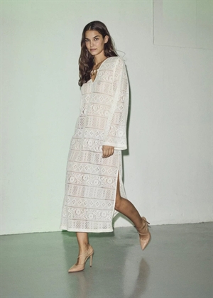 Utopia lace ls buckle kjole Offwhite HAUTE L\' AMITIÈ